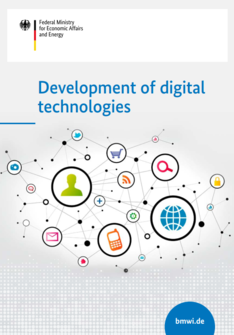 Dieses Bild zeigt das Cover der Broschüre Entwicklung digitaler Technologien