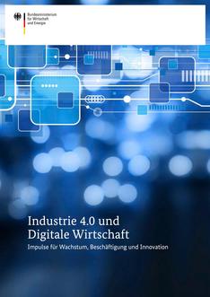 Titelblatt Impulspapier zu Industrie 4.0 und digitaler Wirtschaft