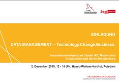 DATA MANAGEMENT Technology.Change.Business.