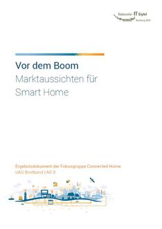 Titelbild Broschüre Marktaussichten für Smart Home