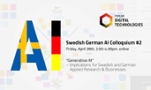 Swedish German AI Colloquium #2