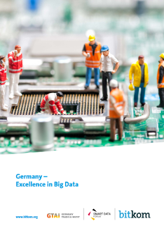 Cover der Publikation "Germany - Excellence in Big Data"