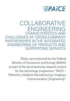 Dieses Bild zeigt das Cover der PAiCE-Studie "Collaborative Engineering".
