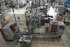 InnoCyFer - Gesamtaufbau Modellfabrik