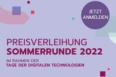 Gründungswettbewerb: Preisverleihung der Sommerrunde 2022 bei den TdDT