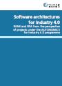 Cover der Broschüre Software architectures for Industry 4.0